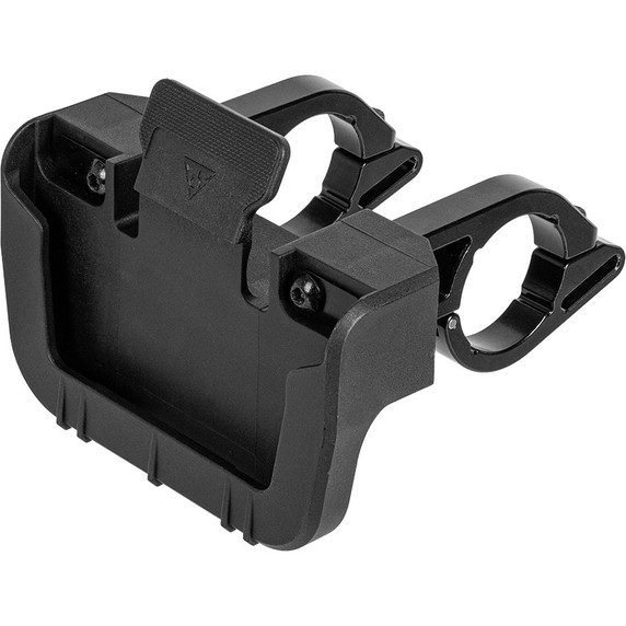 Black handlebar mount for basket