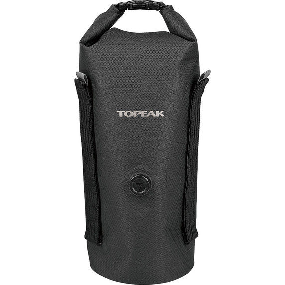 Black fork drybag with air release valve