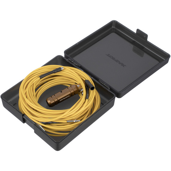 Cable routing kit in hard case
