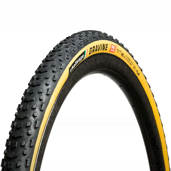 Challenge Gravine TE H-TU Tan Gravel Tyre 700x45C