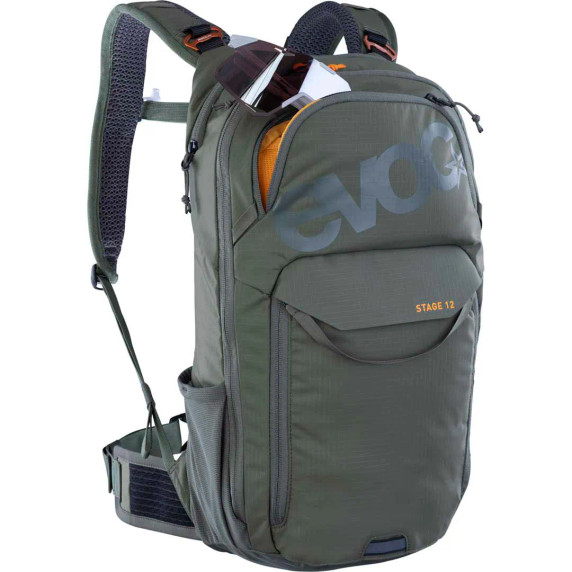 EVOC Stage 12 Backpack Dark Olive 12L