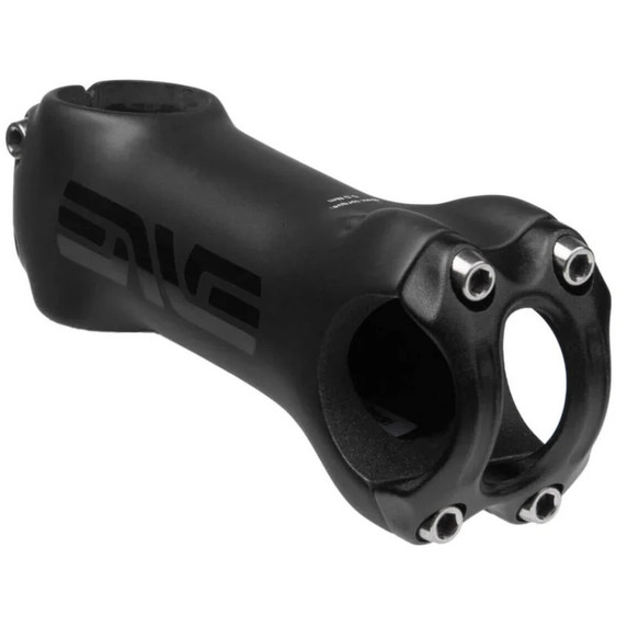Black stem with gloss logos