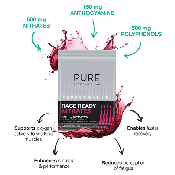 Pure Performance + Race Ready Nitrates 39g - 5 Sachets