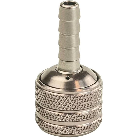 Silver shrader barbed chuck