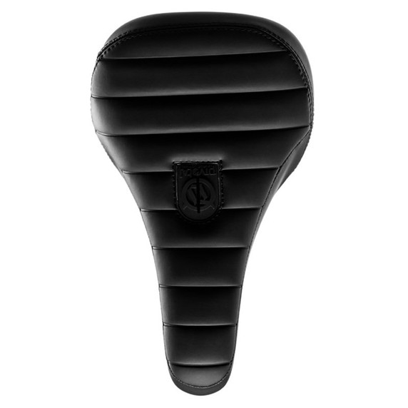 Black saddle with horizontal lines across