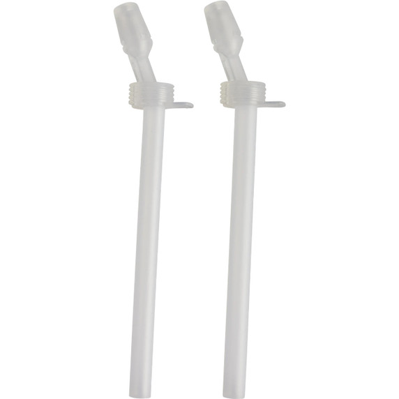 Two straws with bite valve