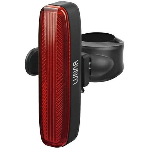 Red rear light with mount