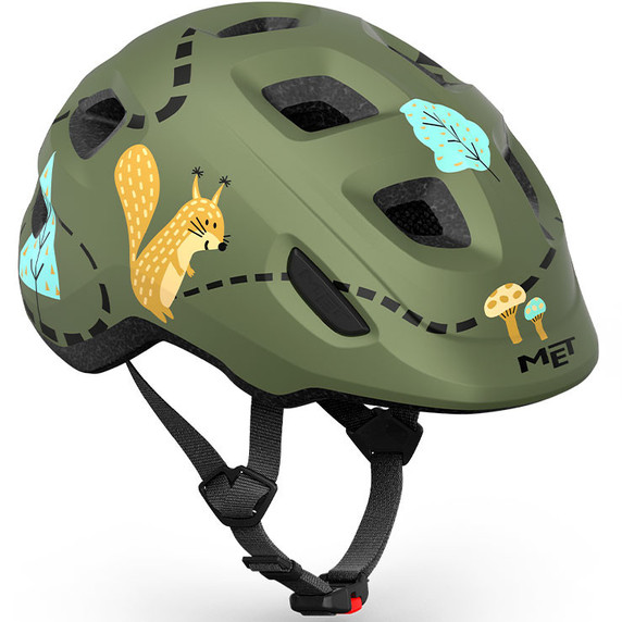 Met Hooray Youth Helmet Green Forest