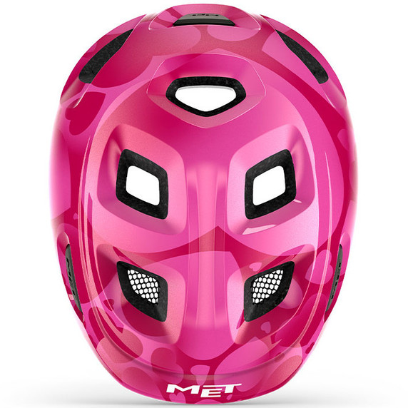 Met Hooray Youth Helmet Pink Hearts