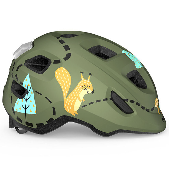Met Hooray MIPS Youth Helmet Green Forest