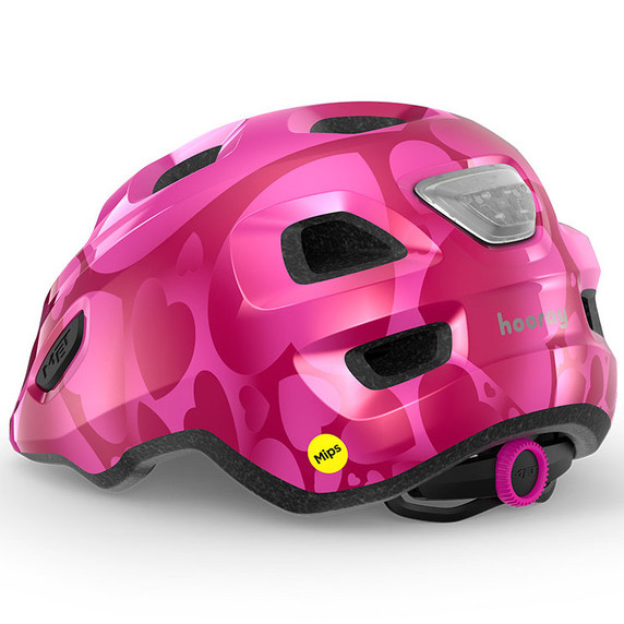 Met Hooray MIPS Youth Helmet Pink Hearts