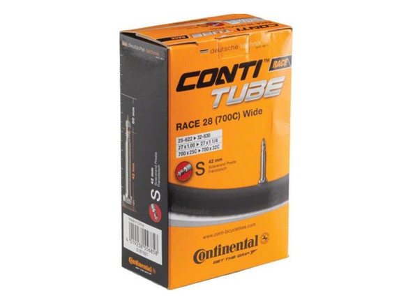 Continental Race 28 Wide Presta Valve Road Tube 700x25/32C