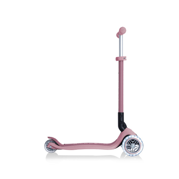 Globber Ecologic Primo Foldable Scooter w/Lights Berry