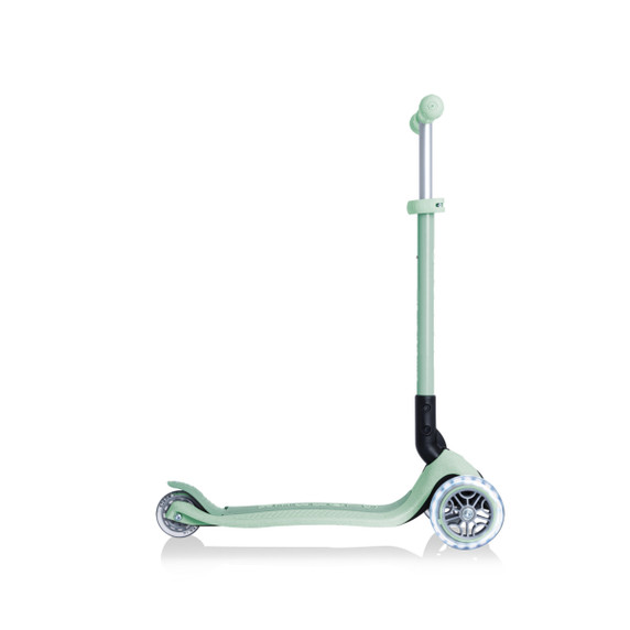 Globber Ecologic Primo Foldable Scooter w/Lights Pistachio