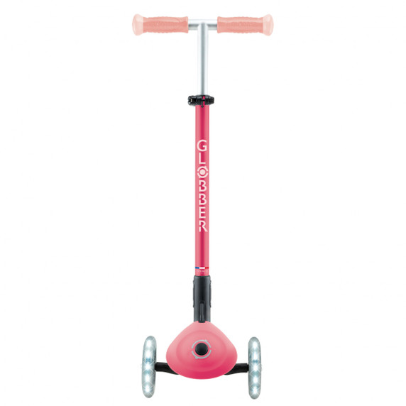 Globber Elite Glow Lights Pastel Pink