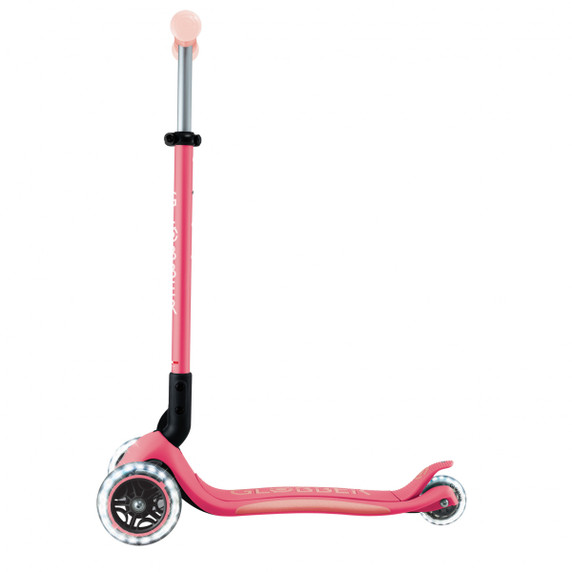 Globber Elite Glow Lights Pastel Pink