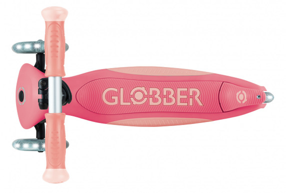 Globber Elite Glow Lights Pastel Pink