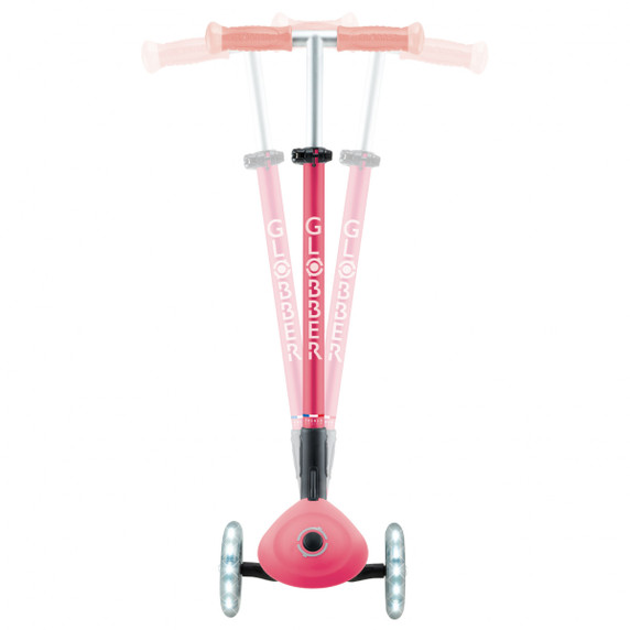 Globber Elite Glow Lights Pastel Pink