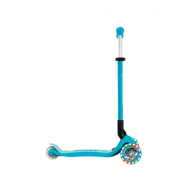 Globber Go Up Active Lights 360 Aqua/Soft Cyan