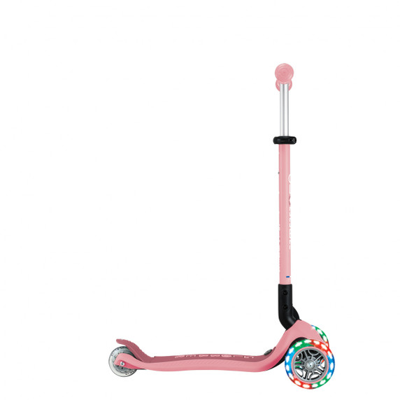 Globber Go Up Active Lights 360 Pastel/Deep Pink