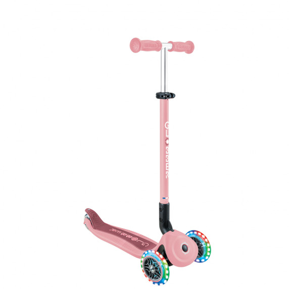Globber Go Up Active Lights 360 Pastel/Deep Pink