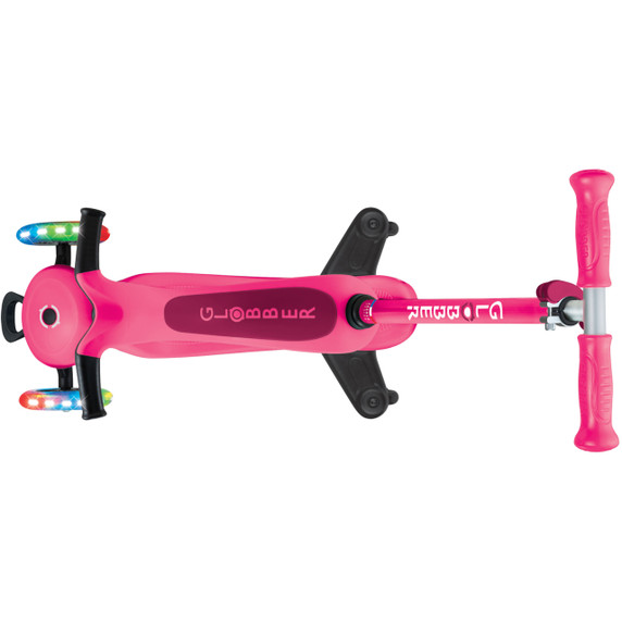 Globber Go Up Sporty Lights 360 Fuchsia/Dark Pink