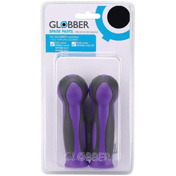 Globber Grips for 3 Wheeled Scooters Violet