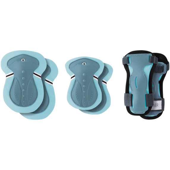 Globber Junior Protective Pad Set Pastel Blue XS
