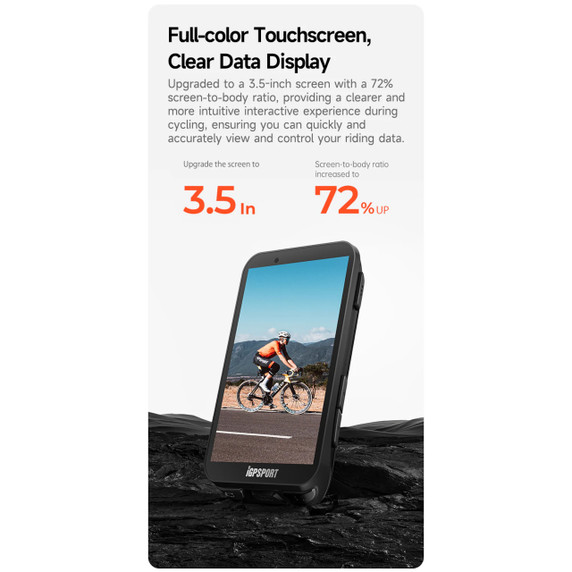 IGPSport iGS800 Touch-Screen GPS Cycling Computer