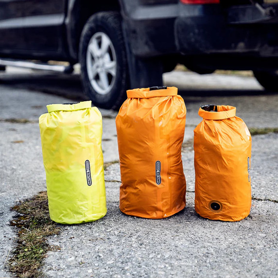 Ortlieb 12L PS10 Compression Dry Bag with Valve Orange