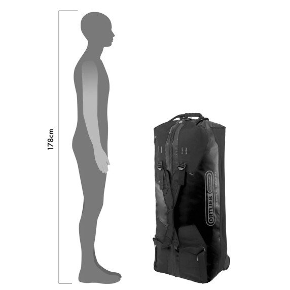 Ortlieb 140L Duffle RS Bag Black