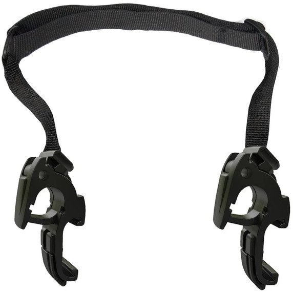 Ortlieb 18mm Ql2.1 Bike Rack Hooks (x2) With Adjustable Strap