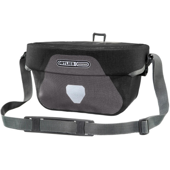 Ortlieb Ultimate Six Plus 5L Handlebar Bag (without Mount) Granite-Black