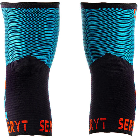 SERYT Flow Knee Pads Arlecchino Light Blue/Red