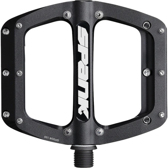 Spank Spoon 100 Flat Pedals Black