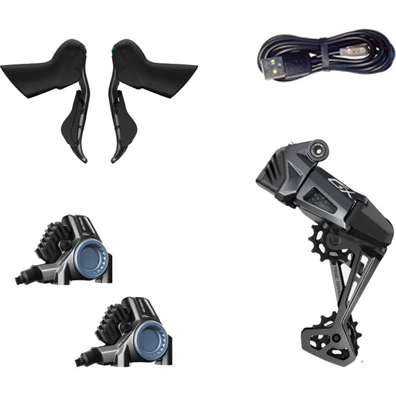 Wheeltop EDS GeX Long Cage Groupset