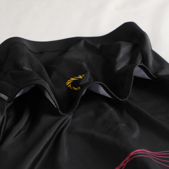 Caffeine and Cranks Pinnacle Thermal Jersey Blackstrike Womens