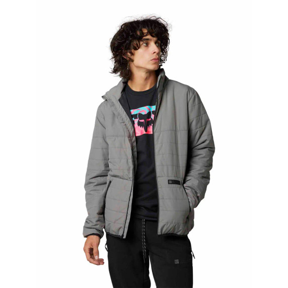 Fox Howell Puffy Jacket Dark Grey