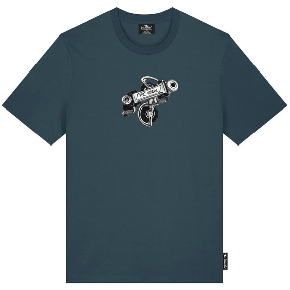 The Vandal Derailleur 84 Eco T-Shirt Teal