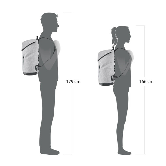 Ortlieb Soulo Back Pack 25L Cement