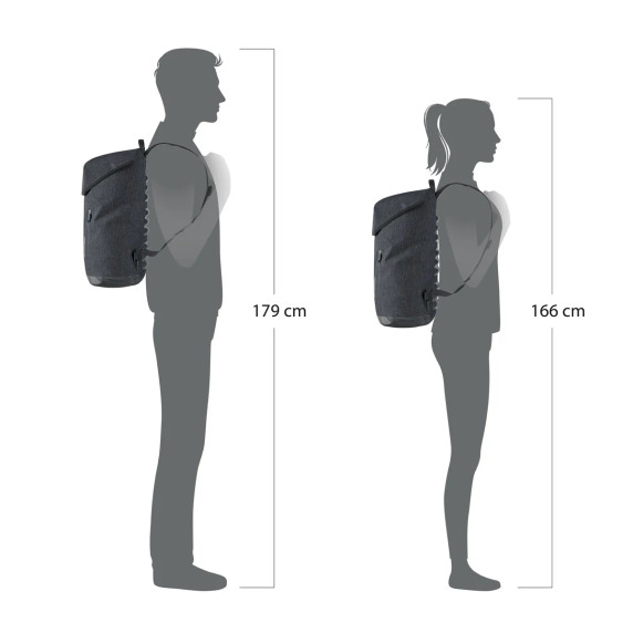 Ortlieb Soulo Back Pack 25L Ebony