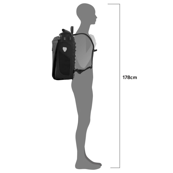 Ortlieb Vario Plus QL2.2 Black