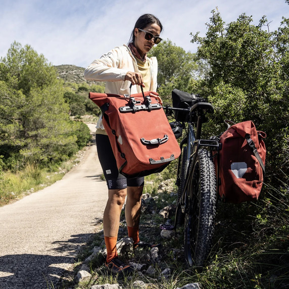 Ortlieb Vario Plus QL2.2 Dark Chilli