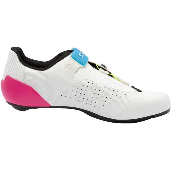 Sidi Genius X Wyve Road Shoes White/Fluo