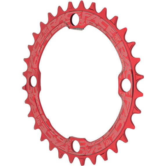 Race Face Narrow Wide 104BCD Chainring Red