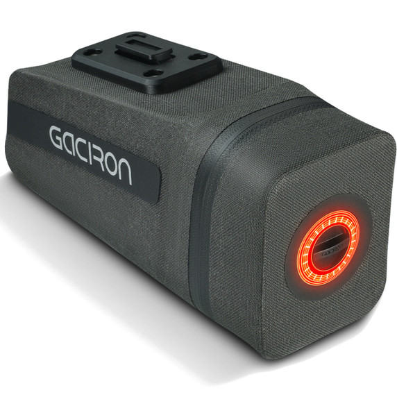 Gaciron Bird Nest Saddle Bag w/Light