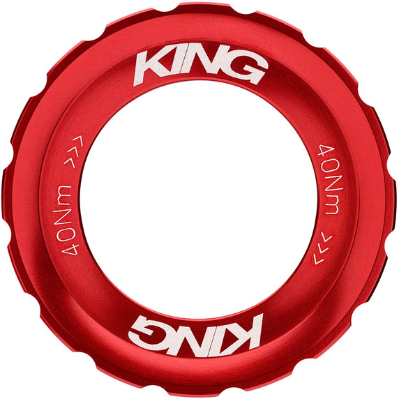 Chris King Centerlock Lockring Red