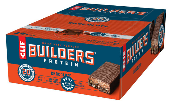 Clif Builders Protein Bar Chocolate Box of 12