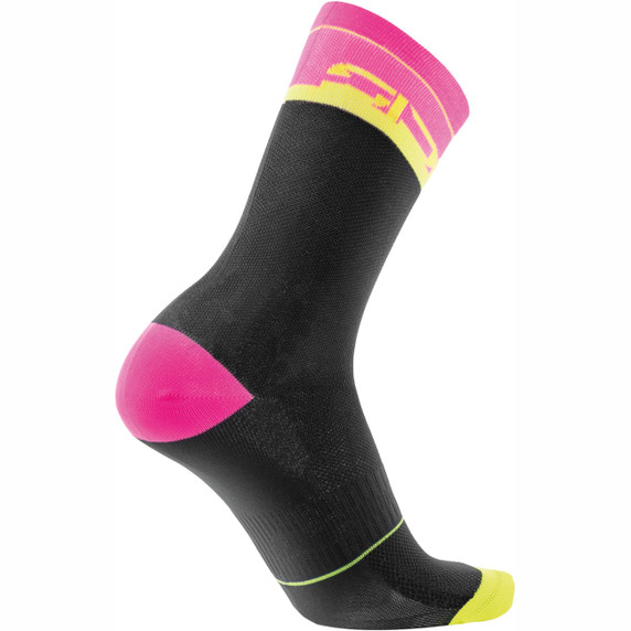 Sidi Viator 18 Socks Black/Fluo