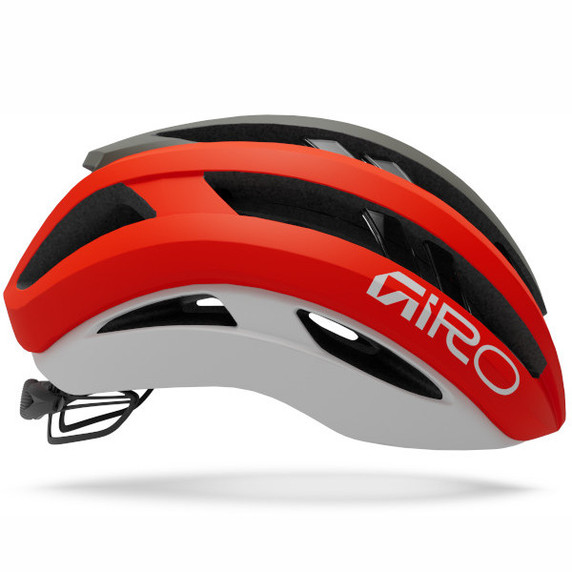 Giro Aries Spherical Road Helmet Matte Flame Red